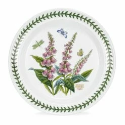 Portmeirion Botanic Garden 10" Plate Set Of 6 - Elegant Tableware for Dining -HARTS OF STUR Sales BG05052 Botanic Garden by Portmeirion 10 Inch Plate Set of 6 2