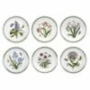 Portmeirion Botanic Garden 8" Plate Set Of 6 - Elegant Tableware for Stylish Dining