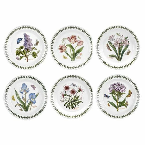 Portmeirion Botanic Garden 8" Plate Set Of 6 - Elegant Tableware for Stylish Dining 3 Portmeirion Botanic Garden 8" Plate Set Of 6 - Elegant Tableware for Stylish Dining