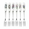 Portmeirion Botanic Garden Pastry Forks Set Of 6 - Elegant Cutlery Accessory Set -HARTS OF STUR Sales BG1102 Botanic Garden by Portmeirion Pastry Forks Set of 6