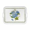 Portmeirion Botanic Garden Hydrangea Handled Serving Tray - Elegant Tableware for Dining & Entertaining -HARTS OF STUR Sales BGJCSR006 Botanic Garden by Portmeirion Handled Serving Tray Hydrangea