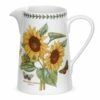 Portmeirion Botanic Garden Bella Jug - Sunflower | Elegant Tableware Jug -HARTS OF STUR Sales BGSU72500 Botanic Garden by Portmeirion Bella Jug Sunflower