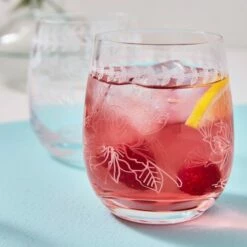 Portmeirion Botanic Garden Tumbler Set Of 4 - Elegant Drinkware for Tea & Coffee -HARTS OF STUR Sales BGXW76547X Botanic Garden by Portmeirion Tumbler Set of 4 2