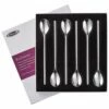 Stellar Rochester Polished 6 Piece Latte/Sundae Spoon Gift Box Set - Premium Stainless Steel Cutlery -HARTS OF STUR Sales BL46 Stellar Rochester Polished 6 Piece Latte Spoon Set New