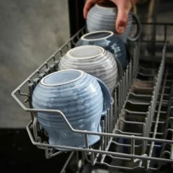 Barbary & Oak Abyss Round Mug Set of 4 - Reactive Glaze Ceramic Coffee Cups 12 Barbary & Oak Abyss Round Mug Set of 4 - Reactive Glaze Ceramic Coffee Cups -HARTS OF STUR Sales BO874014 Barbary Oak Abyss Round Mug Set 4