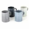 Barbary & Oak Relic Mug Set of 4 - Reactive Glaze Ceramic Coffee Cups -HARTS OF STUR Sales BO874015 Barbary Oak Relic Mug Set
