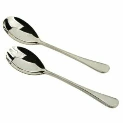 Arthur Price Of England Sovereign Stainless Steel Salad Servers Britannia - Premium Cutlery Set