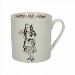 Alice In Wonderland Ceramic Mug - 350ml, Officially Licensed, Perfect for Tea & Coffee