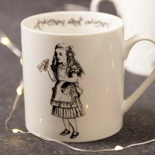 Alice In Wonderland Ceramic Mug - 350ml, Officially Licensed, Perfect for Tea & Coffee 7 Alice In Wonderland Ceramic Mug - 350ml, Officially Licensed, Perfect for Tea & Coffee - Image 5