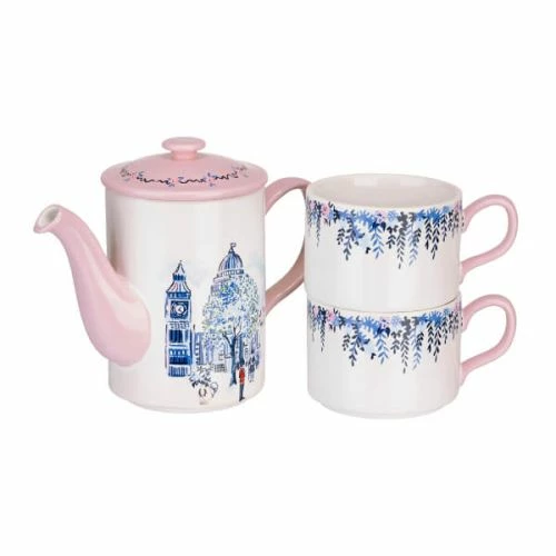 Cath Kidston London Tea For Two Ceramic Mug Set - Floral Design, Perfect for Tea Lovers 5 Cath Kidston London Tea For Two Ceramic Mug Set - Floral Design, Perfect for Tea Lovers - Image 3