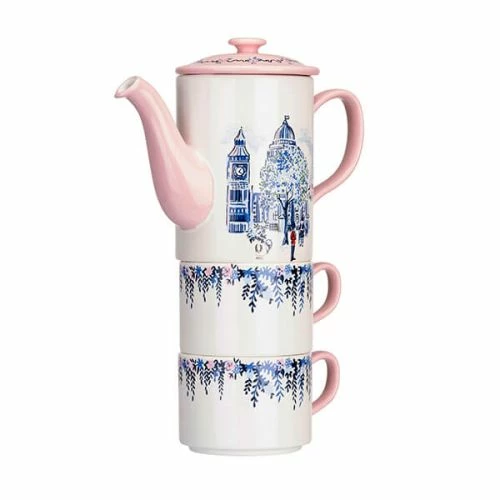 Cath Kidston London Tea For Two Ceramic Mug Set - Floral Design, Perfect for Tea Lovers 7 Cath Kidston London Tea For Two Ceramic Mug Set - Floral Design, Perfect for Tea Lovers - Image 5