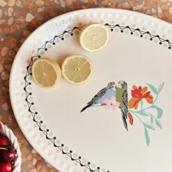 Cath Kidston Painted Table Ceramic Oval Platter 36cm - Stylish Serveware for Dining & Entertaining -HARTS OF STUR Sales CKPTMOVALPLAT Cath Kidston Painted Table Ceramic Oval Platter 36cm 2