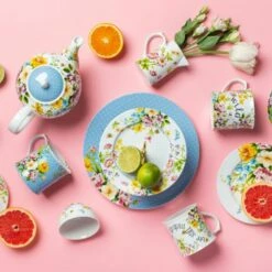 Katie Alice English Garden Two Tier Cake Stand - Elegant Tableware for Afternoon Tea & Special Occasions 7 Katie Alice English Garden Two Tier Cake Stand - Elegant Tableware for Afternoon Tea & Special Occasions -HARTS OF STUR Sales CKS001 Katie Alice English Garden Two Tier Cake Stand 2