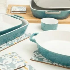 Catherine Lansfield Inga Placemats Set Of 4 - Stylish Table Mats for Dining & Kitchen -HARTS OF STUR Sales CLIGPMAT4 Catherine Lansfield Inga Placemats Set Of 4 3