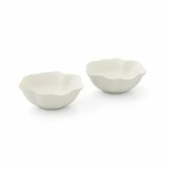 Sophie Conran Floret Cream Small Serving Bowl Set Of 2 - Elegant Tableware for Dining -HARTS OF STUR Sales CPKA79286XG Sophie Conran Floret Cream Small Serving Bowl Set Of 2 2