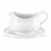 Sophie Conran Gravy Boat & Stand - Elegant Tableware for Gravy Serving 1 Sophie Conran Gravy Boat & Stand - Elegant Tableware for Gravy Serving -HARTS OF STUR Sales CPW76512 Sophie Conran Gravy Boat and Stand