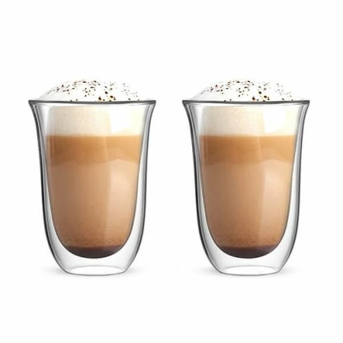 Bialetti Firenze Double Walled Latte Glasses 300ml Set of 2 - Elegant & Durable Drinkware 3 Bialetti Firenze Double Walled Latte Glasses 300ml Set of 2 - Elegant & Durable Drinkware