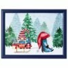 Festive Christmas Gonk Lap Tray - Perfect for Holiday Dining & Gifts -HARTS OF STUR Sales DD07272 DMD Christmas Gonk Lap Tray