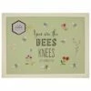 Bee Happy 'You Are The Bees Knees' Lap Tray | English Tableware Company -HARTS OF STUR Sales DD0926A01 English Tableware Company Bee Happy Laptray you are the bees knees