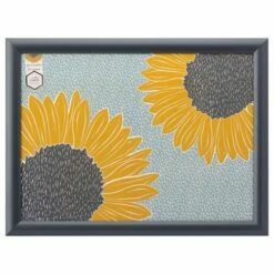 English Tableware Company Artisan Flower Lap Tray - Handcrafted Wooden Serving Tray for Breakfast, Tea, or Dining -HARTS OF STUR Sales DD5126A01 English Tableware Company Artisan Flower Lap Tray 1