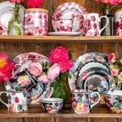 Katie Alice Blooming Margaret Dinner Plate - Elegant Floral Design Tableware -HARTS OF STUR Sales DP007 Katie Alice Blooming Margaret Dinner Plate 2