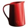 Emile Henry Burgundy Water Pitcher 0.95L - Elegant French Stoneware Jug for Water, Juice & More -HARTS OF STUR Sales EH341520 Emile Henry Water Pitcher 1L Red