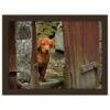 Rural Roots Fox Red Lab Lap Tray - Stylish & Durable Tableware for Home Use -HARTS OF STUR Sales FLTF2610 Rural Roots By Tradestock Fox Red Lab Lap Tray