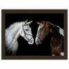 Rural Roots Horse Friends Lap Tray - Stylish & Durable Tableware for Home or Office -HARTS OF STUR Sales FLTF2611 Rural Roots By Tradestock Horse Friends Lap Tray