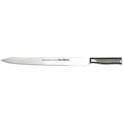 Global G-26 Special Edition Wedding Cake Knife - Premium Stainless Steel Cutlery for Weddings & Special Occasions