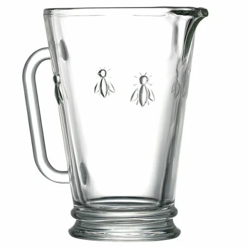 La Rochere Bee Jug 1 Litre - Elegant Glass Decanter for Drinks & Water 3 La Rochere Bee Jug 1 Litre - Elegant Glass Decanter for Drinks & Water