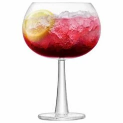 LSA Gin Grand Balloon Glass 690ml Clear Set Of 2 - Elegant Drinkware for Gin Enthusiasts -HARTS OF STUR Sales GN11 G1472 25 200 LSA Gin Grand Balloon Gin Set Of Two 2