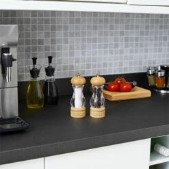 Cole & Mason Acrylic & Beech Precision Mill Gift Set - Premium Salt and Pepper Grinders -HARTS OF STUR Sales H10538P Cole And Mason Beech Precision Mill Set 3