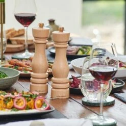 Cole & Mason London 22cm Natural Beech Pepper Mill - Premium Tableware for Freshly Ground Pepper -HARTS OF STUR Sales H233010 Cole Mason London 22cm Natutral Beech Pepper Mill 3