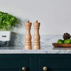 Cole & Mason London 22cm Natural Beech Pepper Mill - Premium Tableware for Freshly Ground Pepper -HARTS OF STUR Sales H233010 Cole Mason London 22cm Natutral Beech Pepper Mill 4