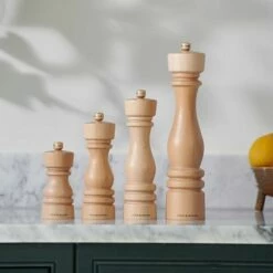Cole & Mason London 22cm Natural Beech Pepper Mill - Premium Tableware for Freshly Ground Pepper -HARTS OF STUR Sales H233010 Cole Mason London 22cm Natutral Beech Pepper Mill 5