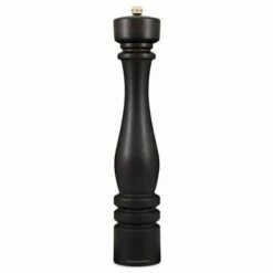 Cole & Mason London 40cm Chocolate Wood Pepper Mill - Premium Adjustable Grinder
