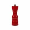 Cole & Mason London 18cm Red Gloss Salt Mill - Premium Tableware for Stylish Dining -HARTS OF STUR Sales H233099 Cole Mason London 18cm Red Gloss Salt Mill