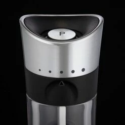 Cole & Mason Horsham Inverta Precision Pepper Mill Chrome - Premium Tableware for Gourmet Seasoning -HARTS OF STUR Sales H306591P Cole And Mason Horsham 154mm Chrome Clear Pepper Mill 3