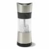 Cole & Mason Horsham Inverta Precision Salt Mill - Chrome Finish, Adjustable Grind, Premium Tableware -HARTS OF STUR Sales H306592P Cole And Mason Horsham 154mm Chrome Clear Salt Mill