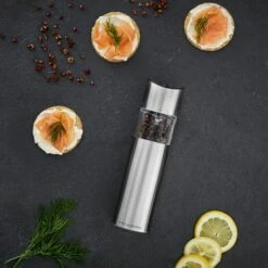 Cole & Mason Penrose 210mm Electronic Precision Inverta Mill - Premium Salt & Pepper Grinder -HARTS OF STUR Sales H306941 Cole And Mason Penrose 210mm Electronic Inverta Mill 2