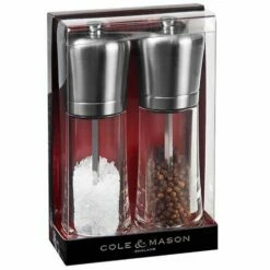 Cole & Mason Sandown Precision Mill Gift Set - Premium Salt & Pepper Grinders