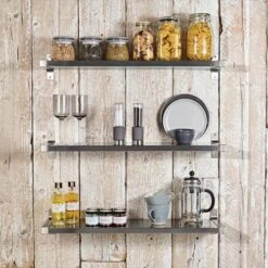 Cole & Mason Regent Stemless Mills Concrete Gift Set - Premium Salt & Pepper Grinders -HARTS OF STUR Sales H321803 Cole And Mason Regent Stemless Mills Concrete Gift Set 5