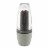 Cole & Mason Precision+ Stemless City Concrete Clear Pepper Mill With Gunmetal Band - Premium Tableware -HARTS OF STUR Sales H321804 Cole And Mason Stemless City Concrete Clear Gun Metal Pepper Mill