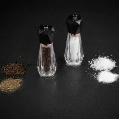 Cole & Mason Precision+ Somerton Clear Antique Brass Salt & Pepper Mill Gift Set - Premium Tableware -HARTS OF STUR Sales H321938 Cole And Mason Precision Somerton Clear Antique Brass Gift Set 4