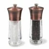 Cole & Mason Precision+ Exford Clear Antique Brass Salt & Pepper Mill Gift Set - Premium Tableware -HARTS OF STUR Sales H321941 Cole And Mason Precision Exford Clear Antique Brass Gift Set