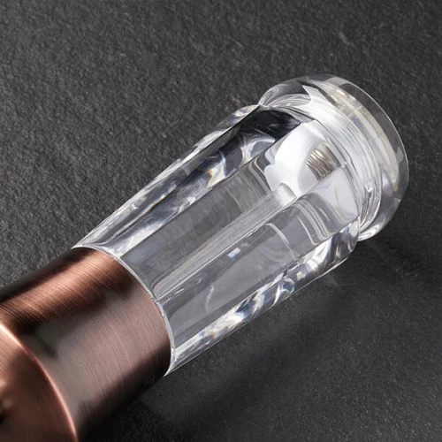 Cole & Mason Precision+ Exford Clear Antique Brass Salt & Pepper Mill Gift Set - Premium Tableware 8 Cole & Mason Precision+ Exford Clear Antique Brass Salt & Pepper Mill Gift Set - Premium Tableware - Image 6