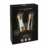Cole & Mason Gourmet Precision+ Derwent 190mm Clear & Matt Gold Salt & Pepper Mill Gift Set - Premium Tableware