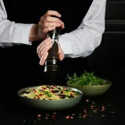 Cole & Mason Derwent Black Wood 190mm Pepper Mill - Premium Tableware for Precision Grinding -HARTS OF STUR Sales H332291 Cole And Mason Derwent Black Wood Pepper Mill 3