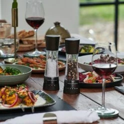 Cole & Mason Derwent Black Wood 190mm Pepper Mill - Premium Tableware for Precision Grinding -HARTS OF STUR Sales H332291 Cole And Mason Derwent Black Wood Pepper Mill 5