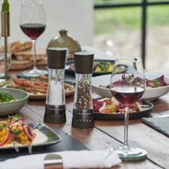 Cole & Mason Derwent Black Wood 190mm Salt & Pepper Gift Set - Premium Tableware -HARTS OF STUR Sales H332293 Cole And Mason Derwent Black Wood Gift Set 4